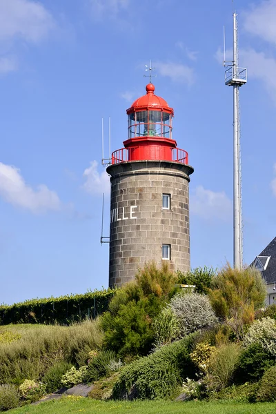 Vuurtoren van Granville in Frankrijk — Stockfoto