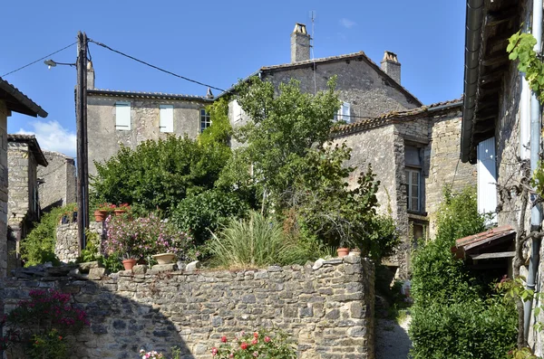 Puycelsi 在法国的老村 — 图库照片