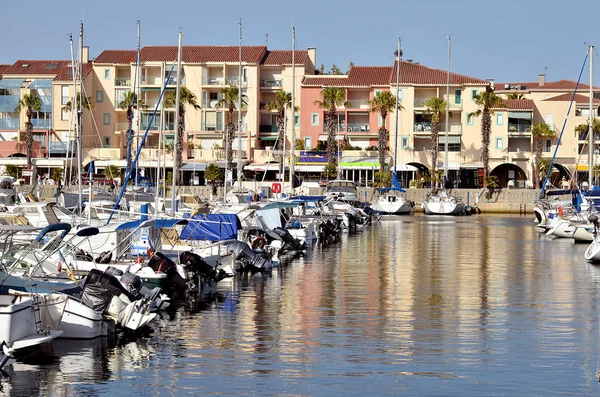 Port of Argelès-sur-Mer in France — Zdjęcie stockowe