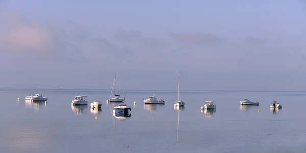 Barcos en Andernos-les-bains en Francia — Foto de Stock