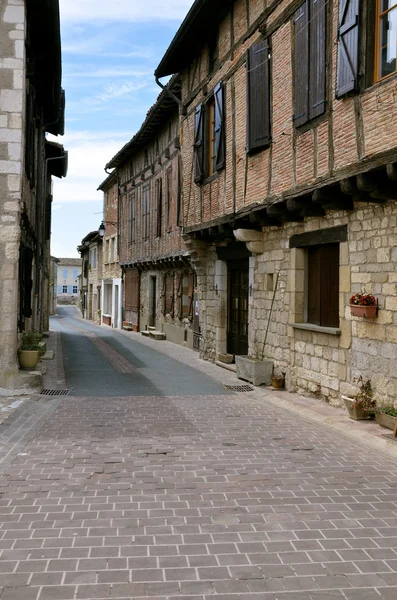 Dorp Castelnau van Montmiral in Frankrijk — Stockfoto