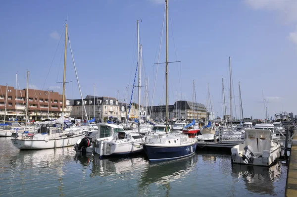 Port of Courseulles sur Mer in France — Stock Photo, Image