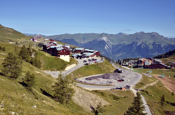 Villaggi Plagne in Francia — Foto Stock