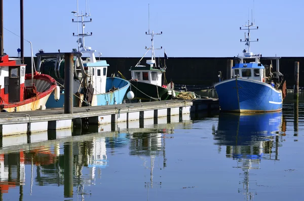 Porto peschereccio di Pornic in Francia — Foto Stock