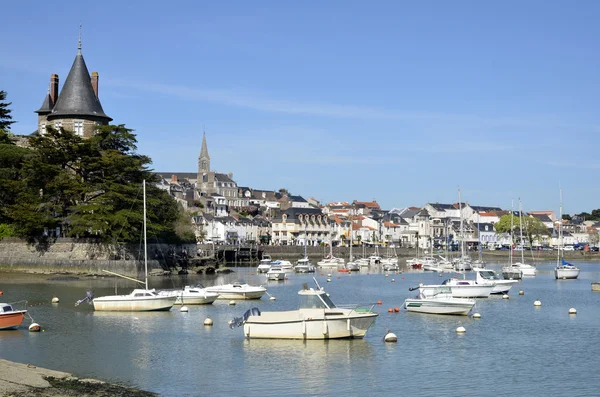 Puerto de Pornic en Francia — Foto de Stock