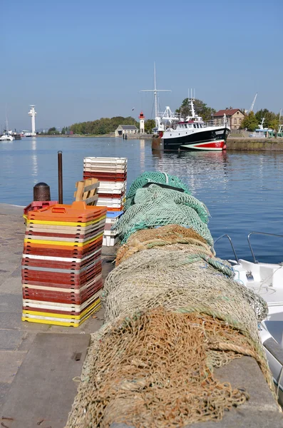 Portu Honfleur we Francji — Zdjęcie stockowe