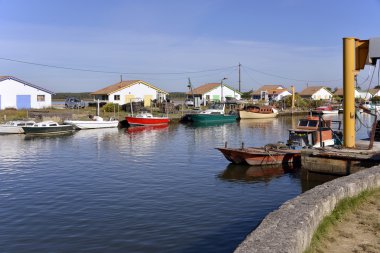 Port of  Arès in France