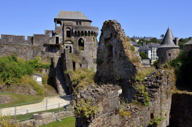 Castle of Fougères in France