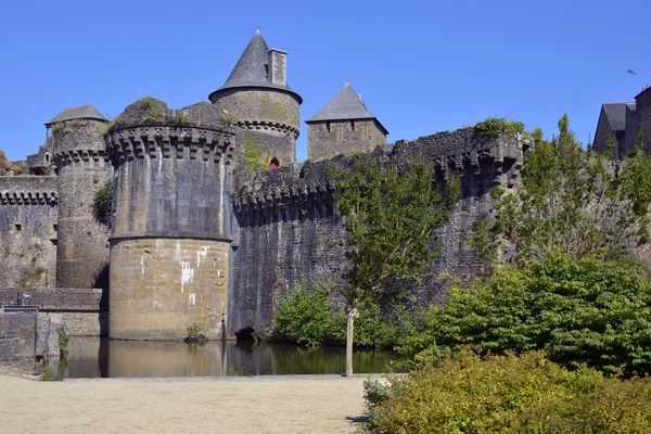 Castle of Fougères in France — ストック写真