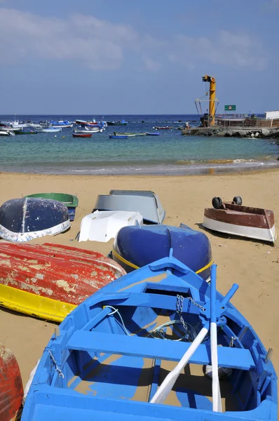 Hafen von san andres auf teneriffa — Stockfoto