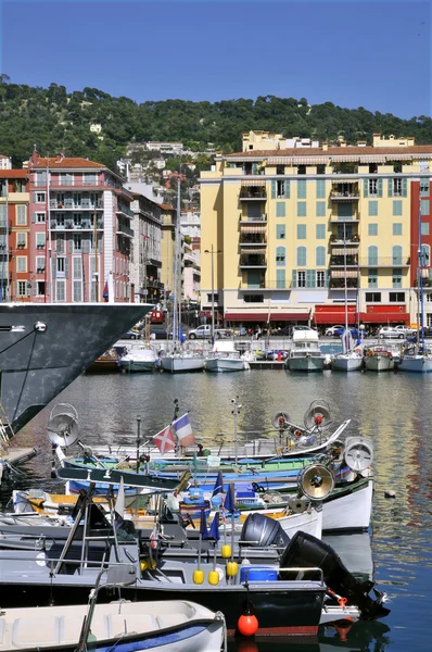 Puerto de Niza en Francia — Foto de Stock