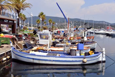 Bağlantı noktası bir Cavalaire-sur-Mer Fransa
