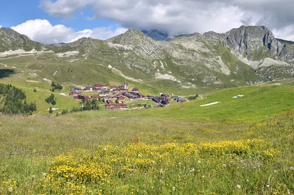 La Plagne en los Alpes franceses —  Fotos de Stock