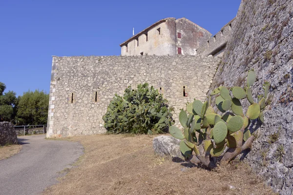 Fort Carre od Antibes we Francji — Zdjęcie stockowe