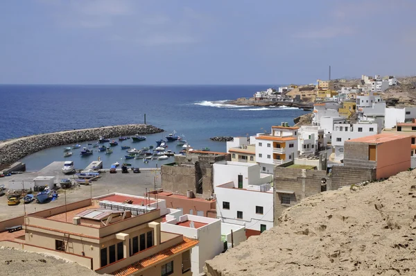 Town and port of San Miguel del Tajao at Tenerife — Stock Photo, Image