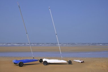 İki kara sahilde yelken