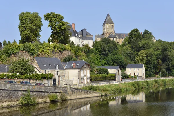 Chateau-Gontier στη Γαλλία — Φωτογραφία Αρχείου