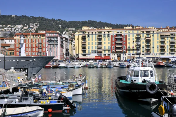 Puerto de Niza en Francia — Foto de Stock