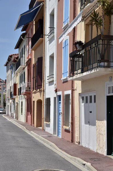 Building of Port-Vendres in France — Stock Photo, Image