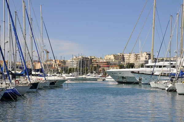 Haven Antibes in Frankrijk — Stockfoto