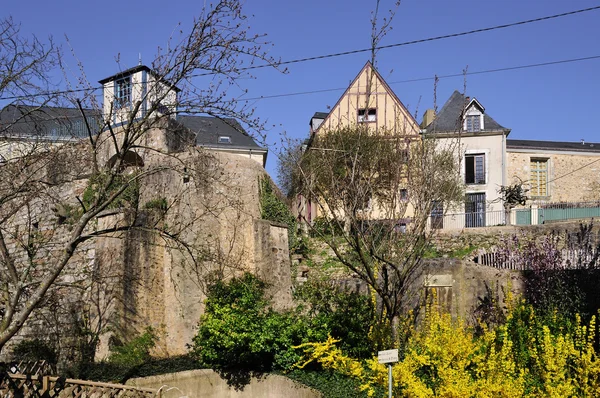 Typical houses at Le Mans in France — Stock Photo, Image