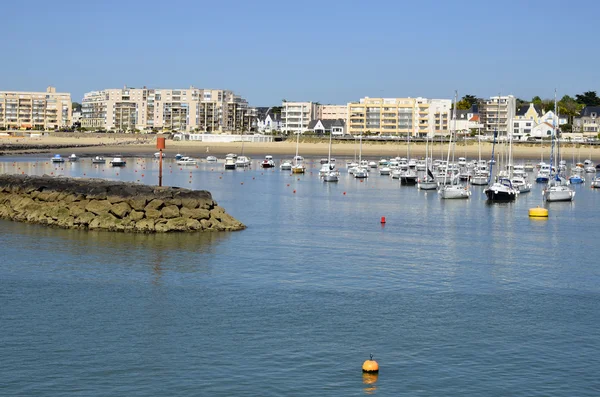 Puerto de Pornichet en Francia — Foto de Stock