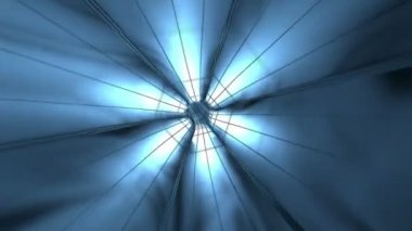 Soyut Metalik Tünel