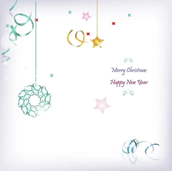 Vector background Happy New Year — Stock Vector