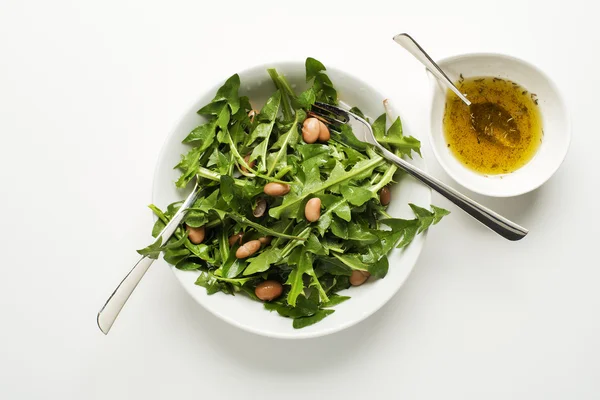 Comida para ensalada de diente de león — Foto de Stock