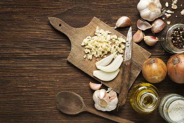 Zutaten zum Kochen — Stockfoto