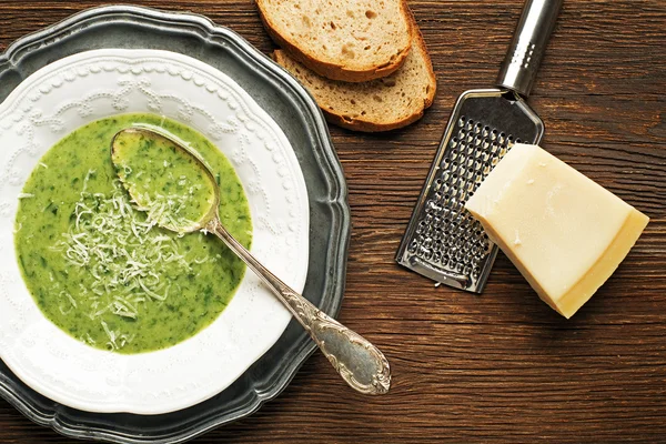 Fresh healthy Soup — Stock Photo, Image