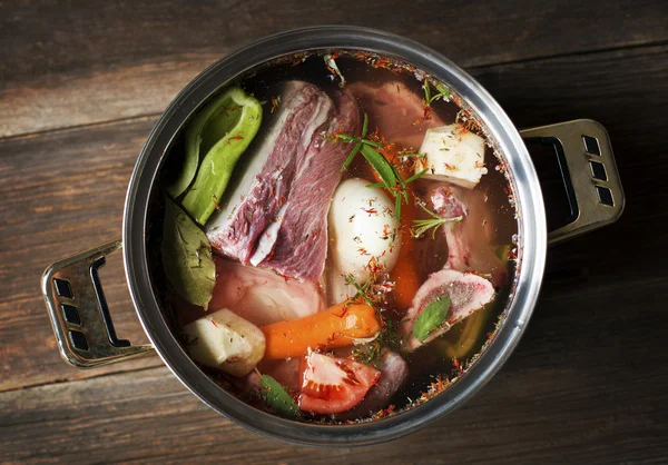 Beef soup — Stock Image Beef soup Stock Image