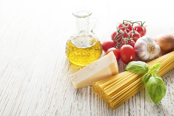 Pasta ingredienser — Stockfoto