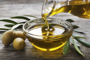 Olive oil clipart