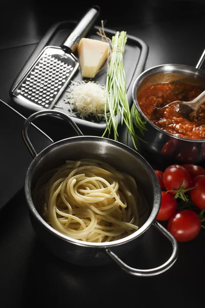 Pasta con salsa bolognese — Foto Stock