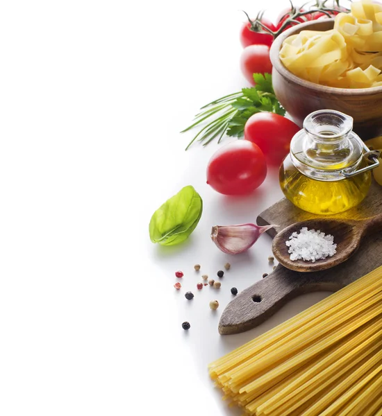 Pasta ingredienser — Stockfoto