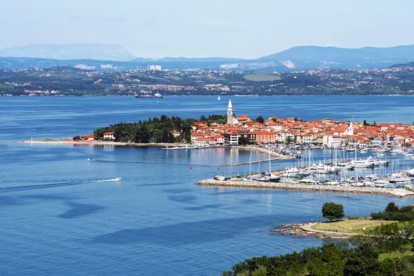 Cidade costeira — Fotografia de Stock