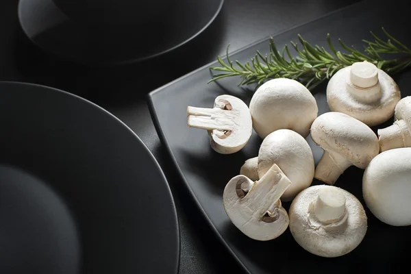 Mushrooms Champignons — Stock Image Mushrooms Champignons Royalty Free Stock Photos