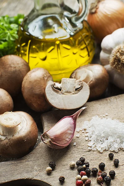 Mushrooms Champignons — Stock Image Mushrooms Champignons Stock Image