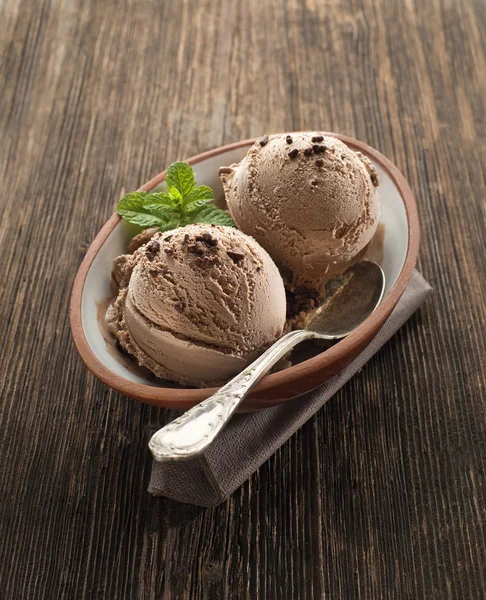 Gelato al cioccolato — Foto Stock