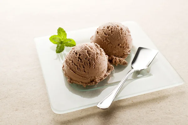 Gelato al cioccolato — Foto Stock