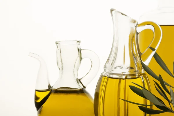 Bottiglia di olio d'oliva — Foto Stock