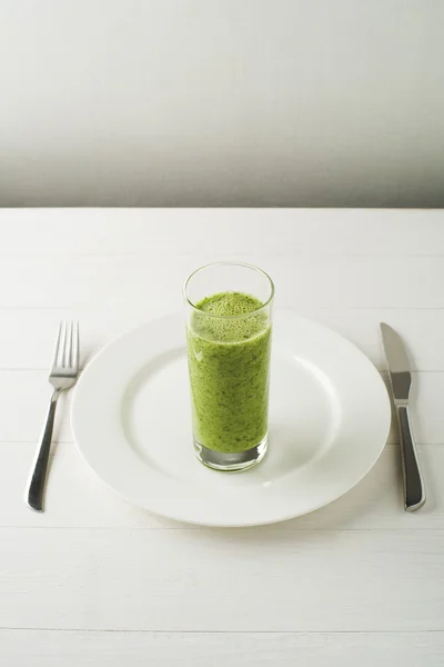 Healthy green Smoothie — Stock Photo, Image