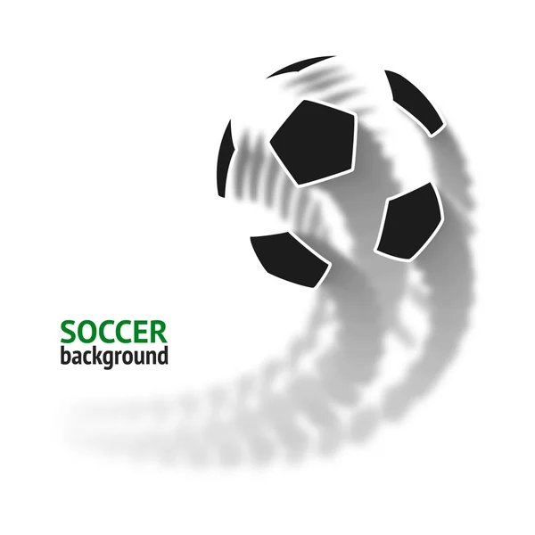 Kreativa fotboll vektor design — Stock vektor