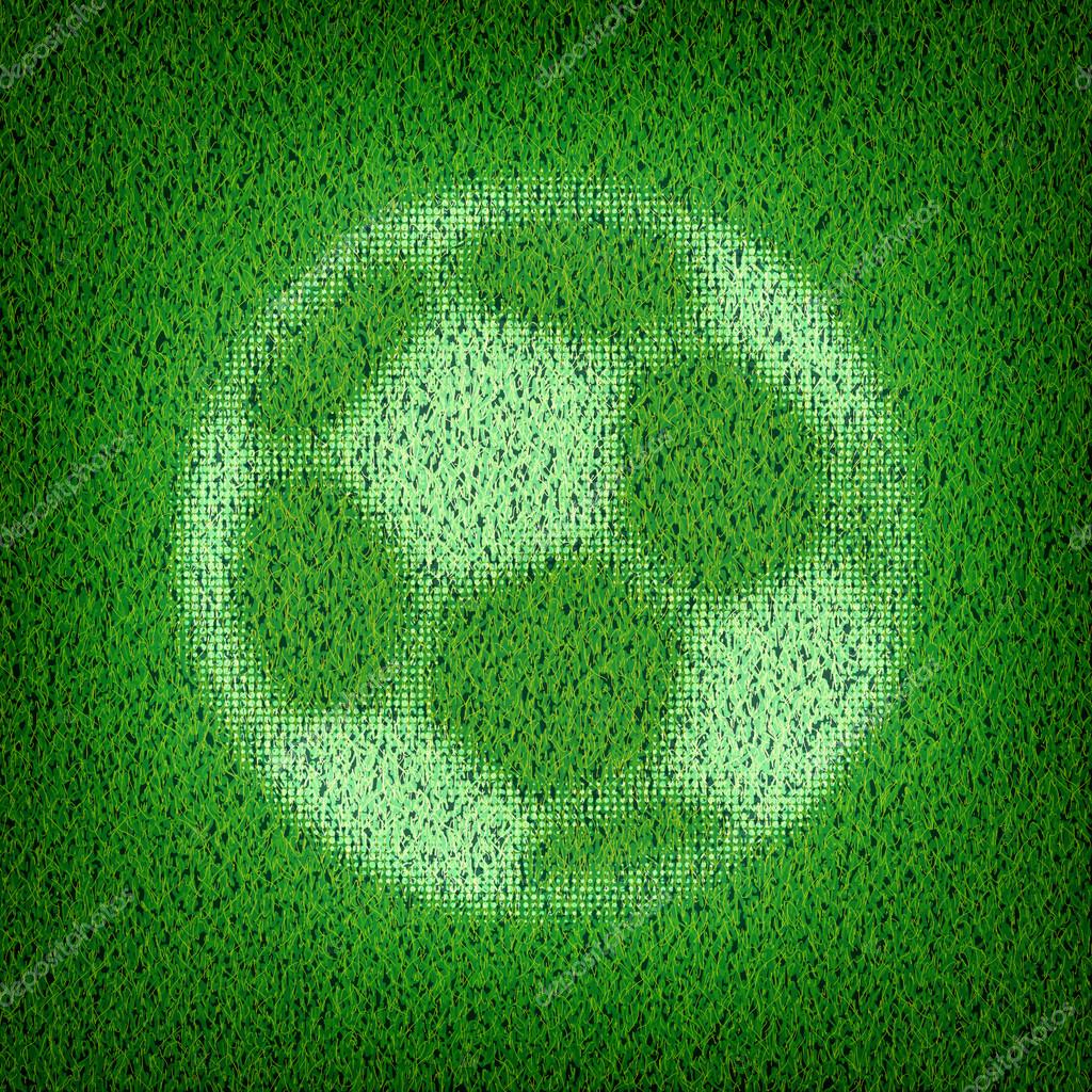 緑のフィールド上のサッカーボール ストックベクター C Diddle