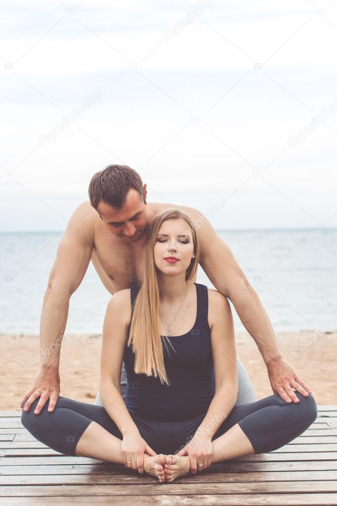 Dating en kvinnlig fitness modell