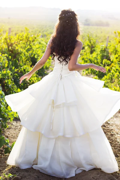 Bir bağ içinde gelin sonbahar