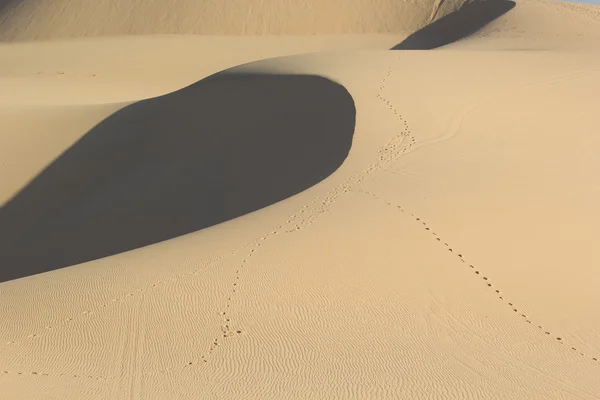 Sand konsistens på Phan Thiet, Vietnam — Stockfoto