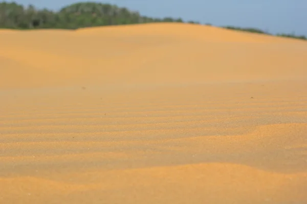 Sand konsistens på Phan Thiet, Vietnam — Stockfoto