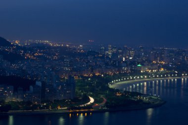 Dağın tepesine Rio de Janeiro